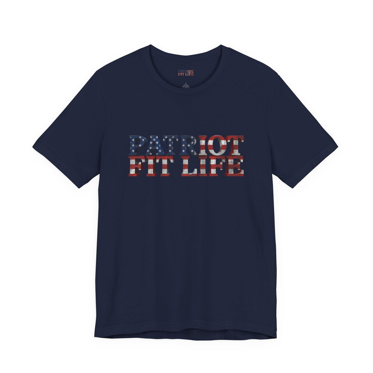 Patriot Fit Life American Flag T-Shirt | Lightweight Fitness Tee