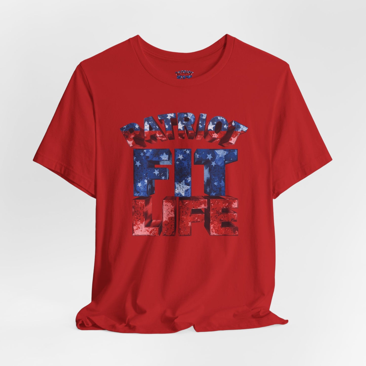 Patriot Fit Life T-Shirt - American Flag Fitness Tee