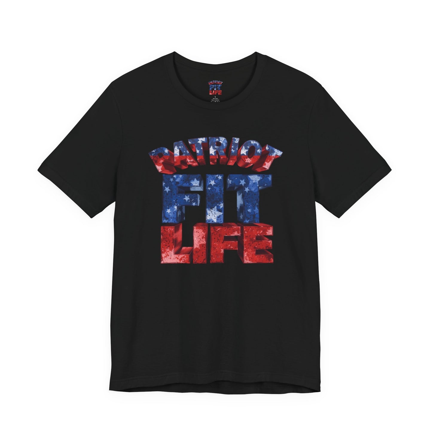 Patriot Fit Life T-Shirt - American Flag Fitness Tee