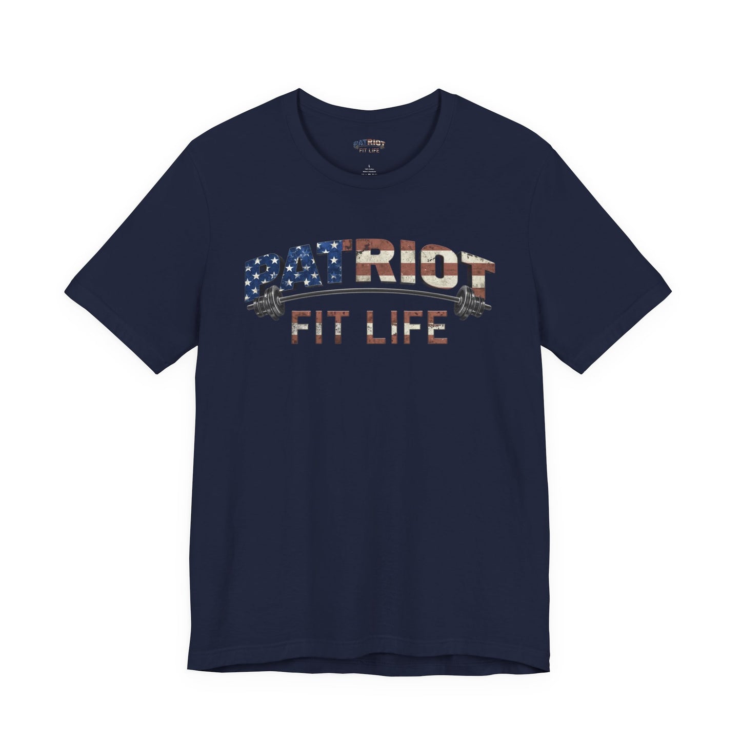 Patriot Fit Life T-Shirt | Premium American Flag Fitness Tee