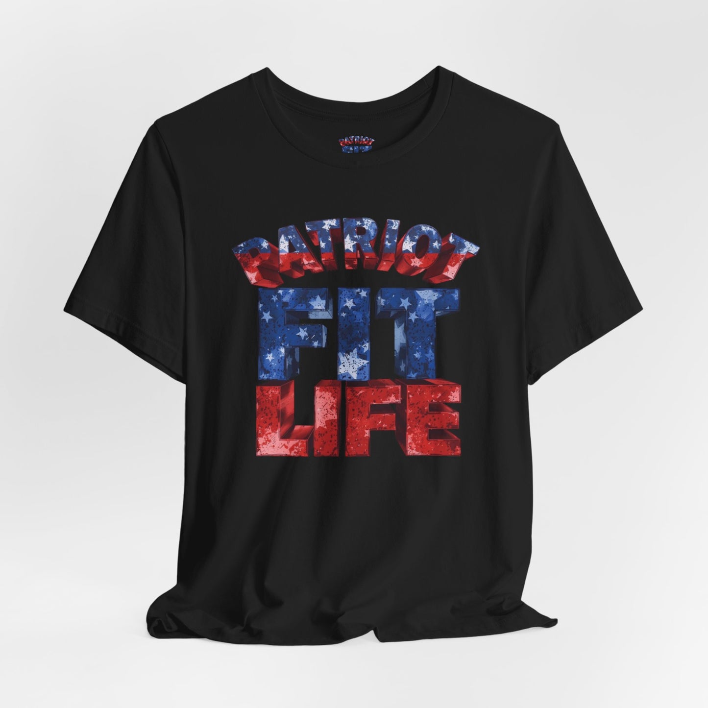 Patriot Fit Life T-Shirt - American Flag Fitness Tee