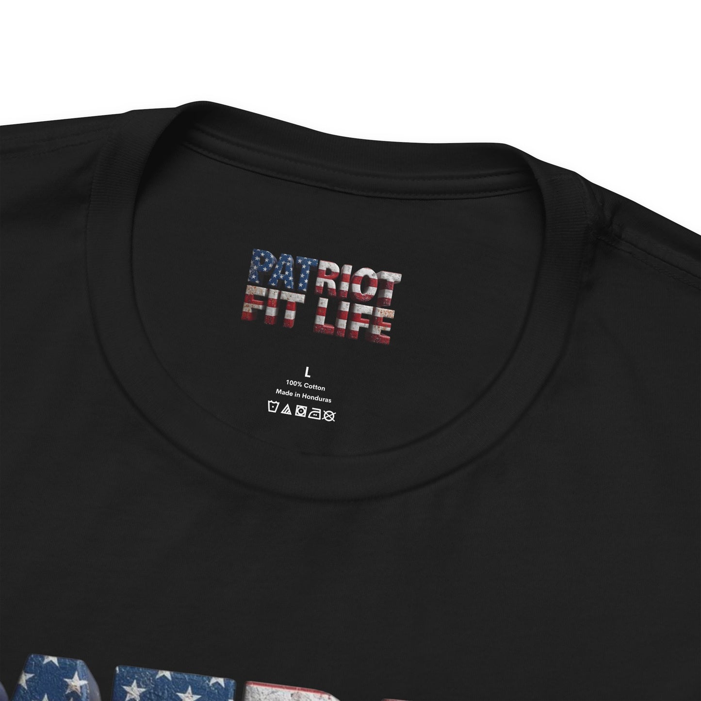 Patriot Fit Life American Flag Gym T-Shirt | Fitness Apparel