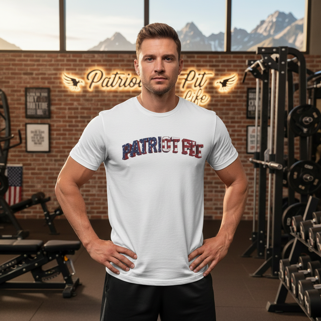 Patriot Fit Tee - American Flag Graphic T-Shirt