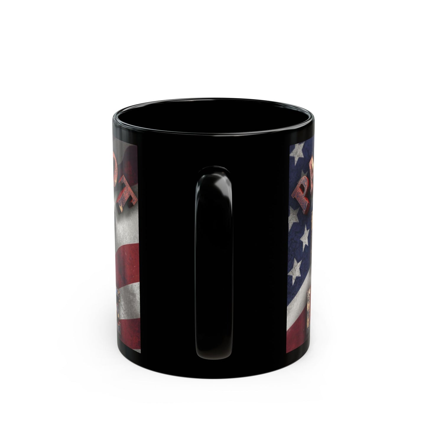 Patriot Fit Life Mug | American Flag Fitness Coffee Cup