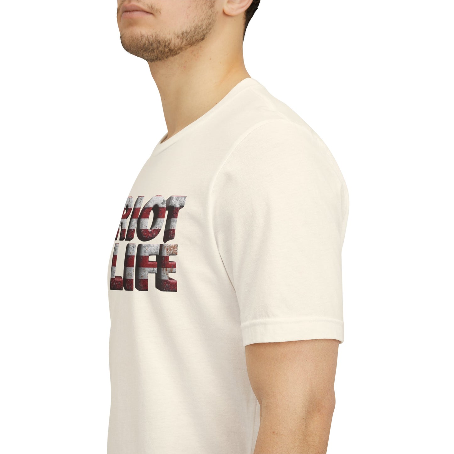 Patriot Fit Life American Flag Gym T-Shirt | Fitness Apparel