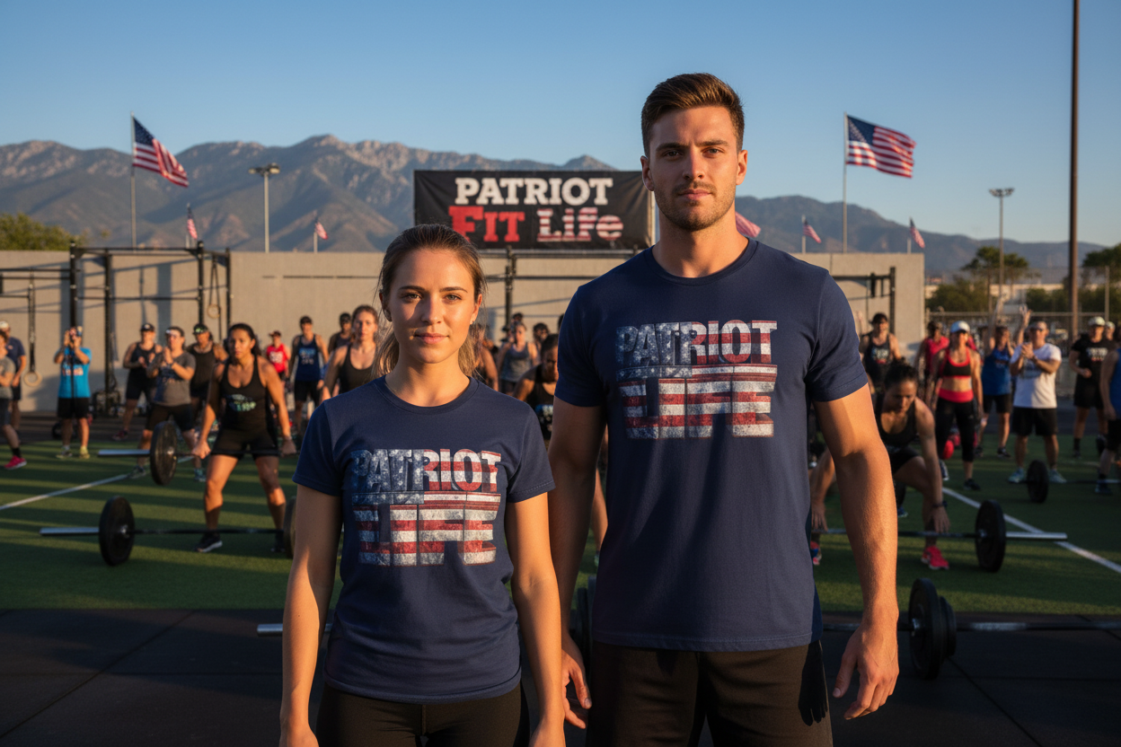 Patriot Life American Flag T-Shirt | Distressed Graphic Tee Unisex