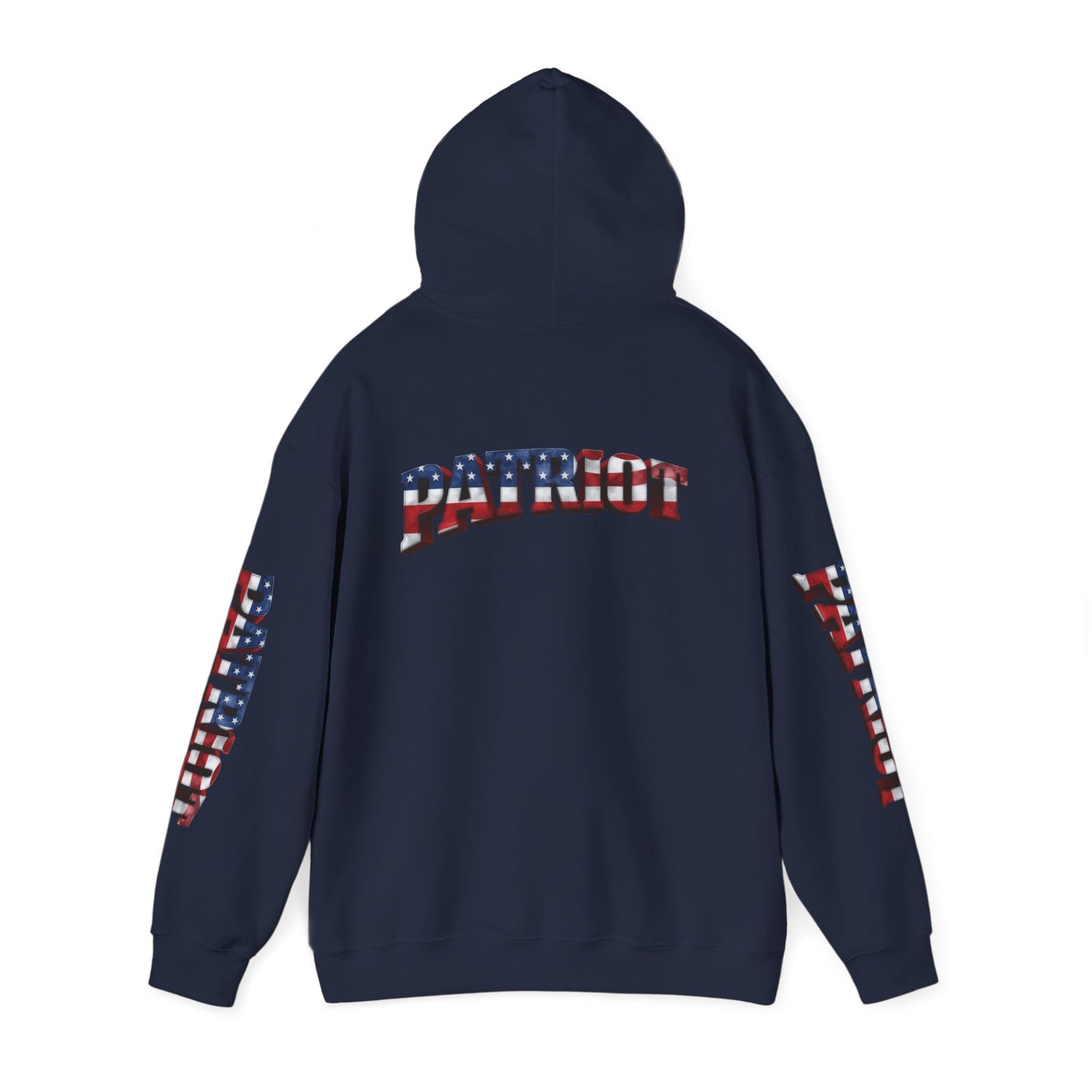 Patriot Hoodie - American Flag Graphic Pullover Sweatshirt