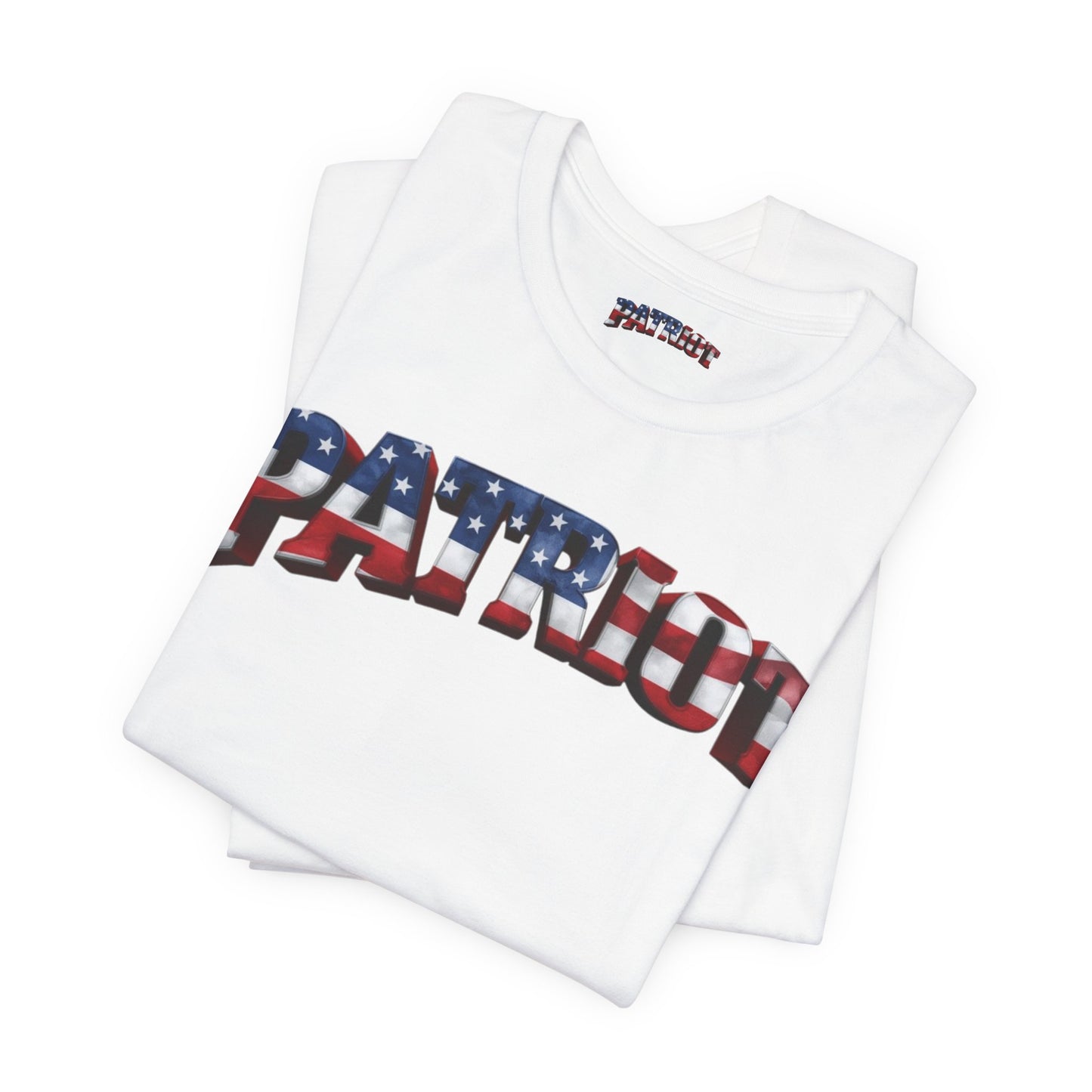 Patriot Graphic Tee - American Flag Short Sleeve T-Shirt