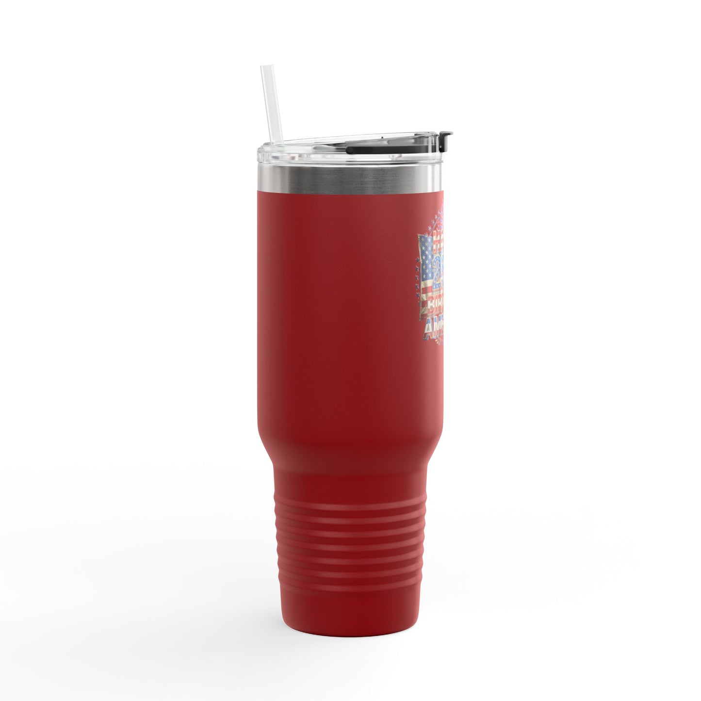 Happy 250th Birthday America Tumbler | 40oz Insulated Travel Mug | 6 Colors | 1776-2026