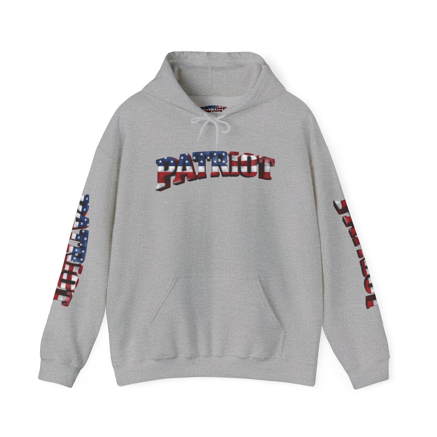 Patriot Hoodie - American Flag Graphic Pullover Sweatshirt