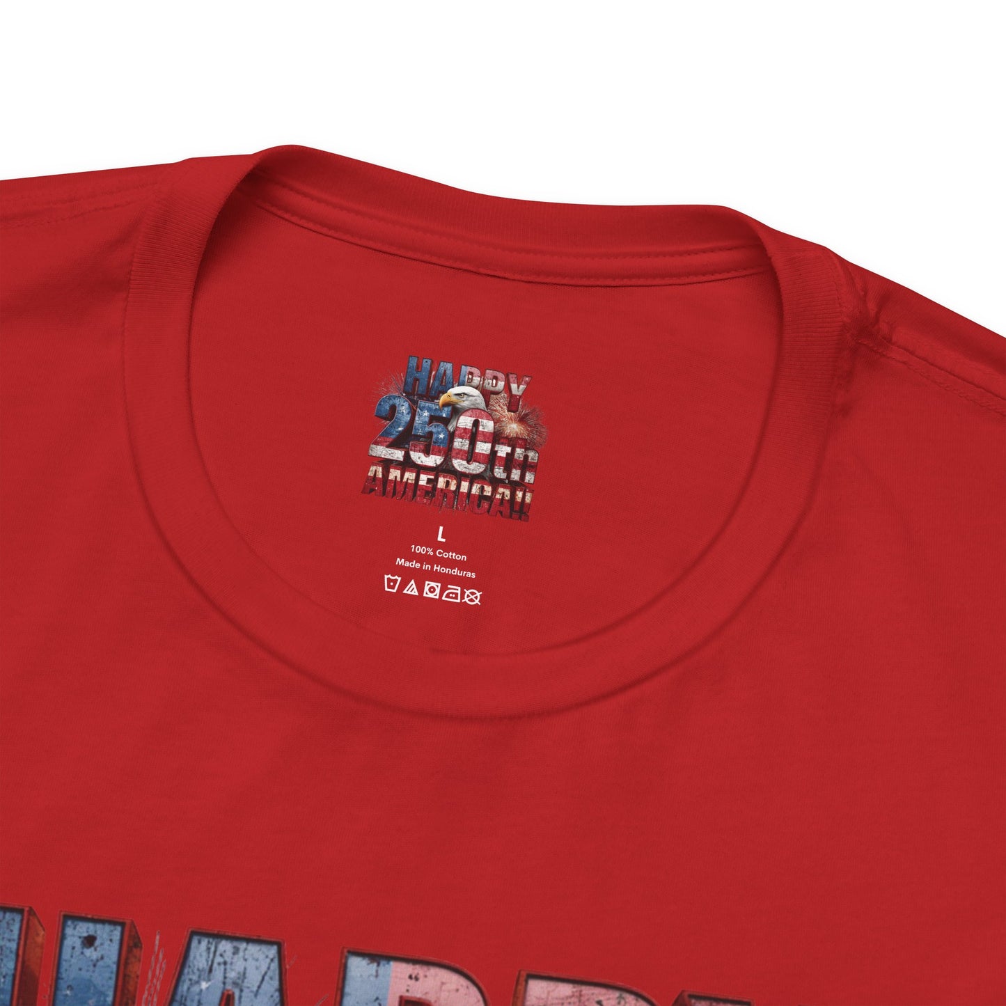 Happy 250th Birthday America T-Shirt | Patriotic Bald Eagle USA Flag Tee | 1776–2026