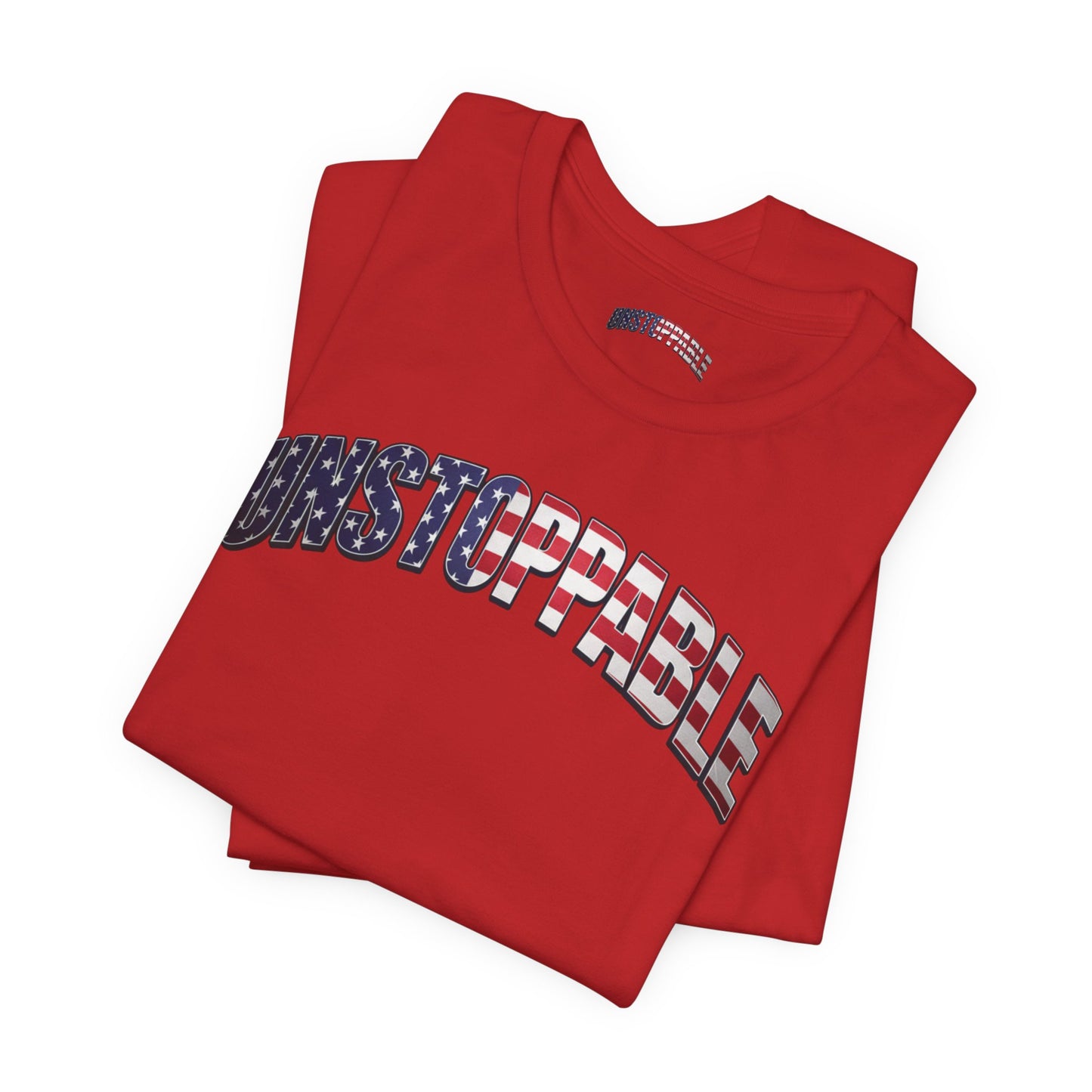 Unstoppable American Flag T-Shirt | Patriotic Graphic Tee