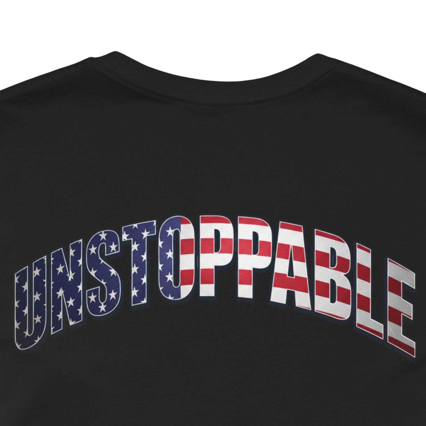 Unstoppable American Flag T-Shirt | Patriotic Graphic Tee