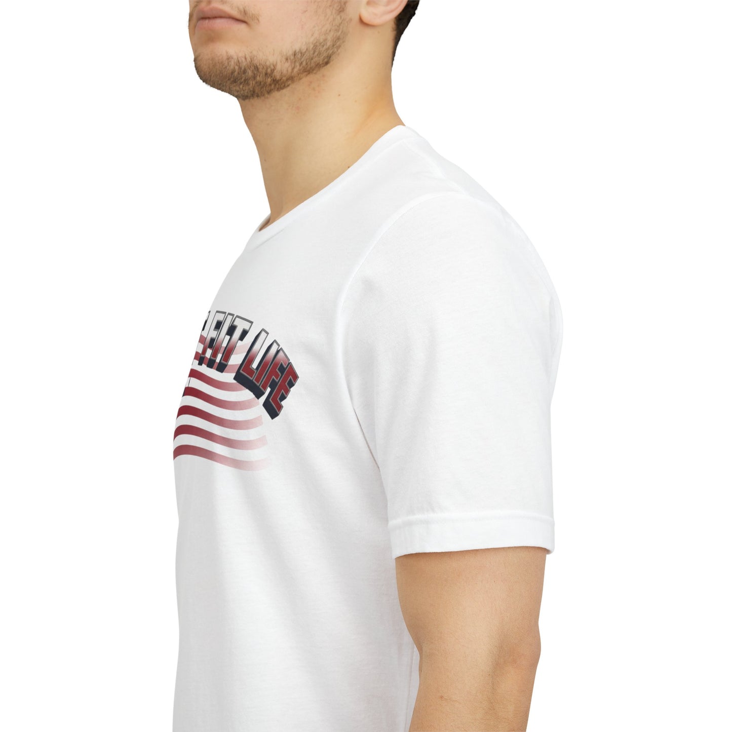 Patriot Fit Life T-Shirt | Vintage American Flag Graphic Tee