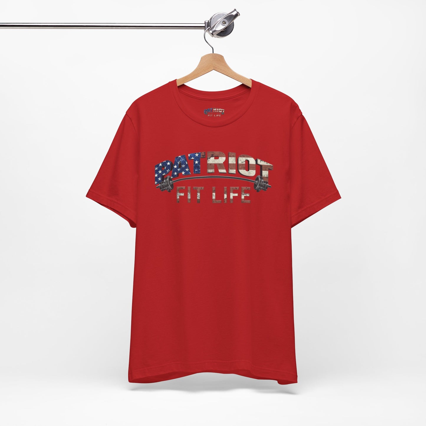 Patriot Fit Life T-Shirt | Premium American Flag Fitness Tee