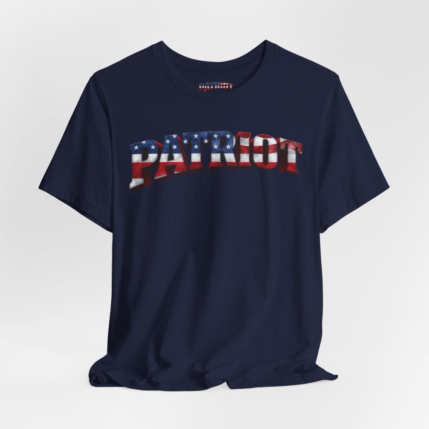 Patriot Graphic Tee - American Flag Short Sleeve T-Shirt