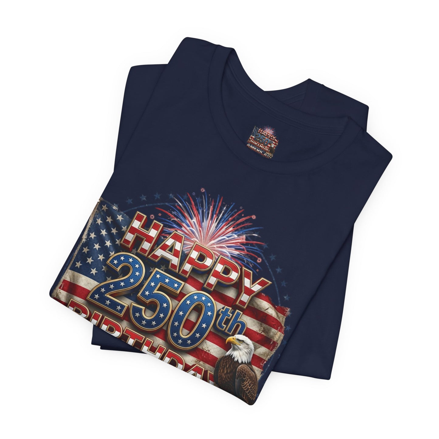 1776–2026 America 250th Birthday T-Shirt | Patriotic Eagle & Flag Tee | July 4th 2026 Commemorative