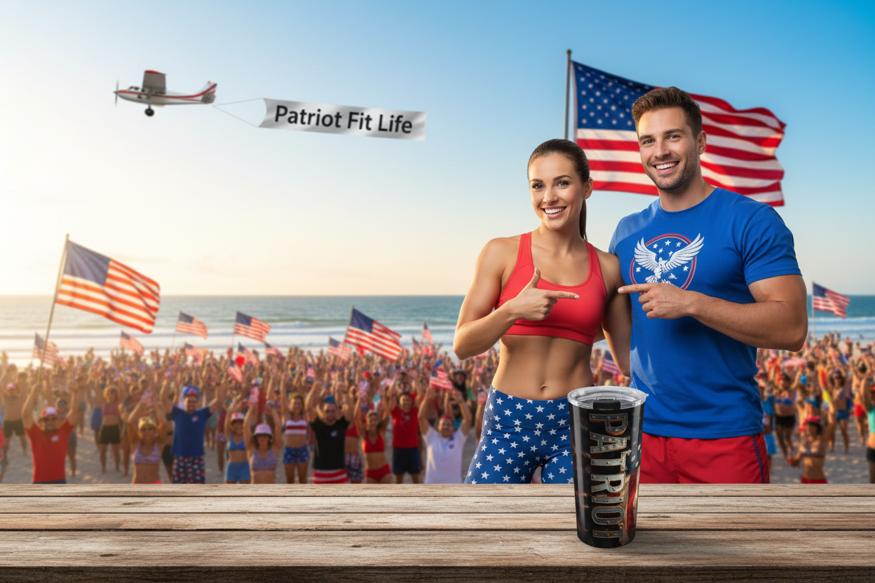 Patriot 20oz Tumbler - American Flag Insulated Stainless Steel Travel Cup