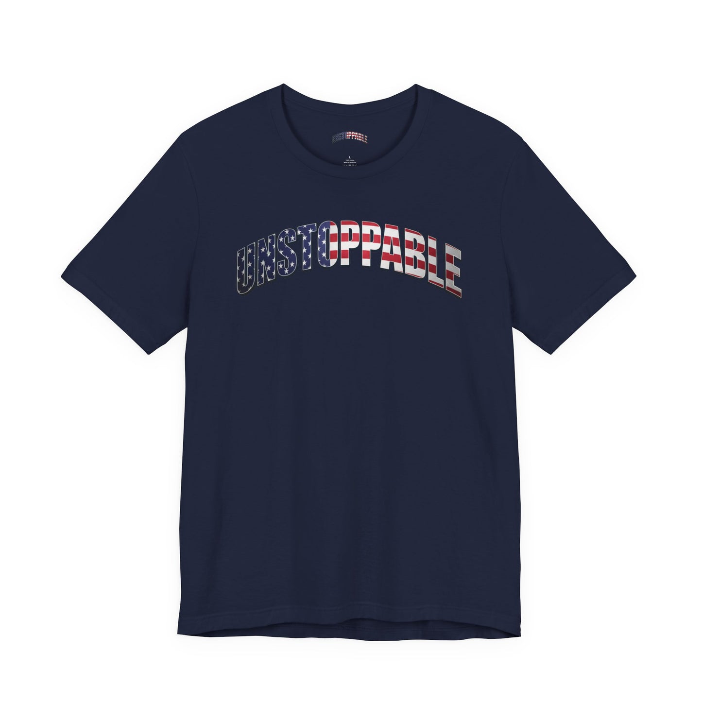 Unstoppable American Flag T-Shirt | Patriotic Graphic Tee