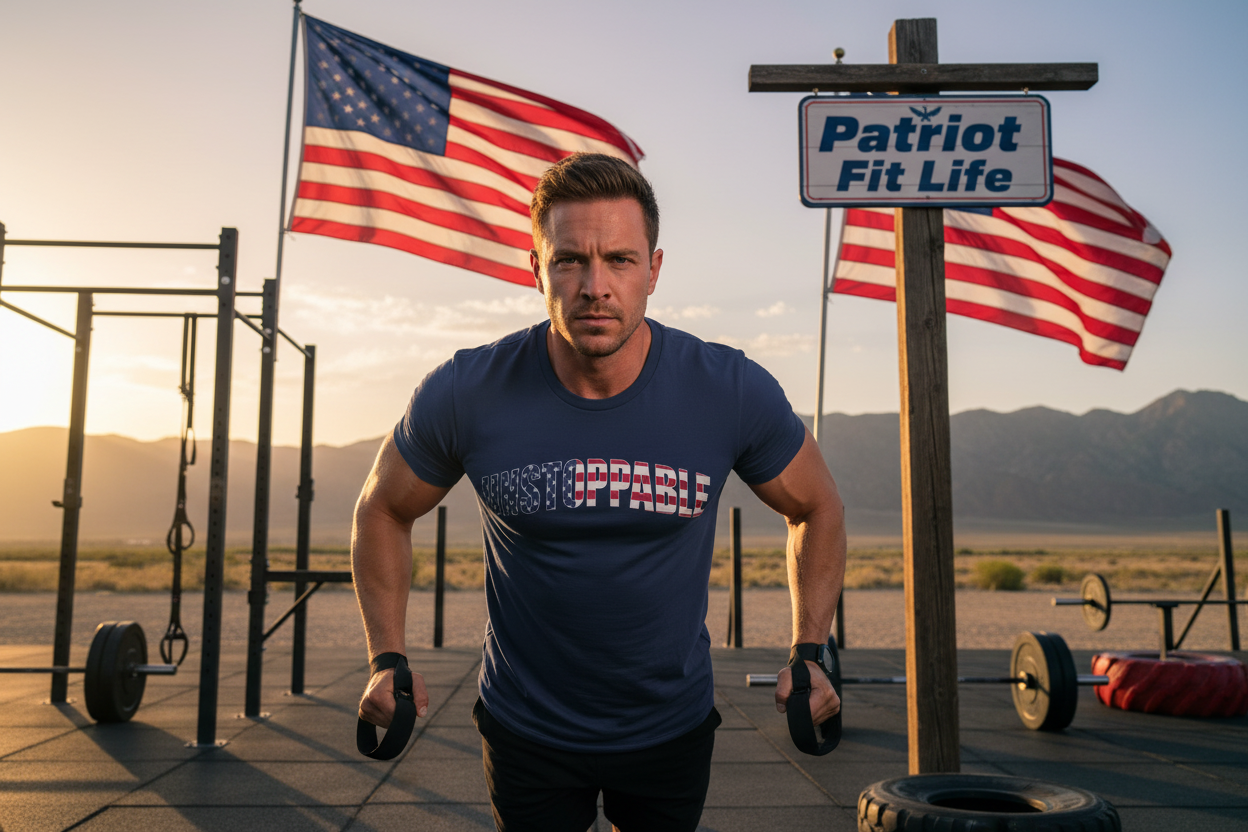 Unstoppable American Flag T-Shirt | Patriotic Graphic Tee