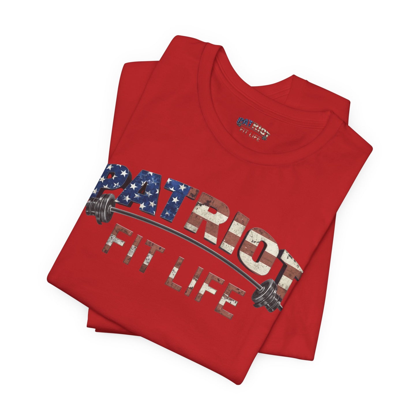 Patriot Fit Life T-Shirt | Premium American Flag Fitness Tee