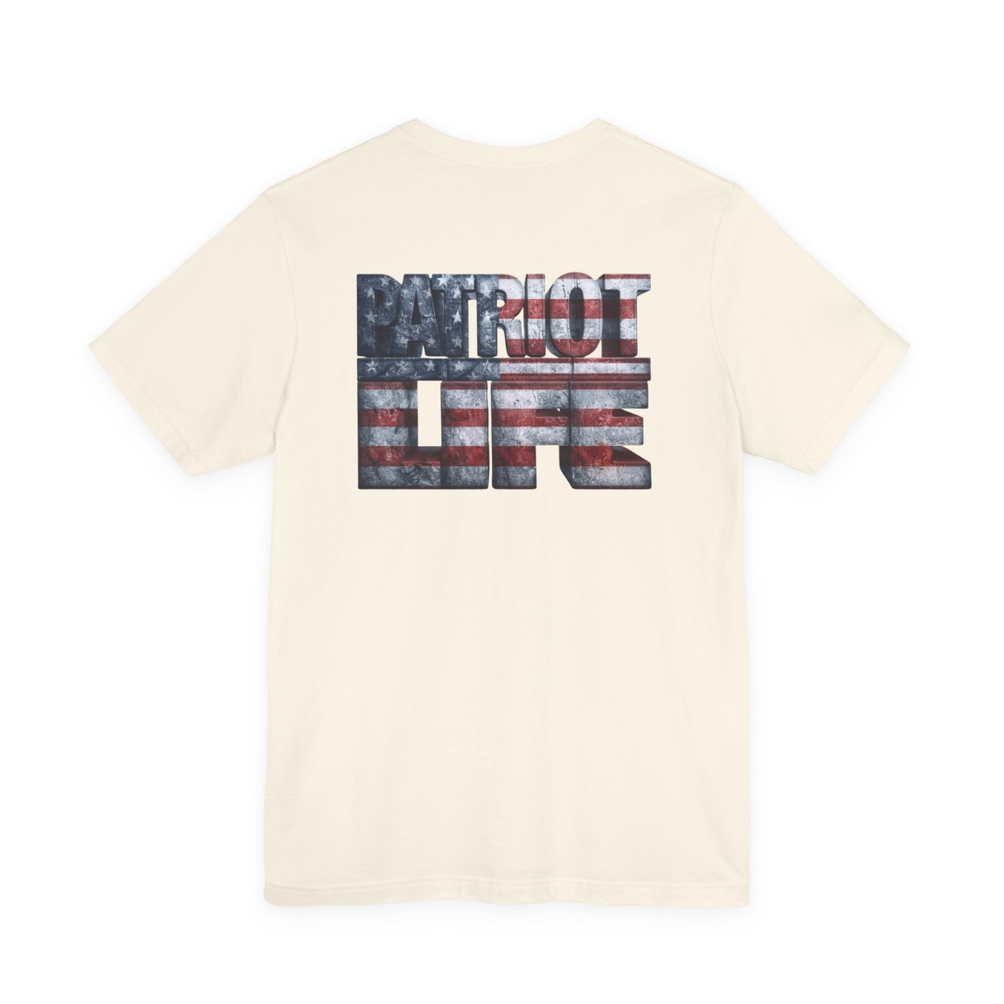 Patriot Life American Flag T-Shirt | Distressed Graphic Tee Unisex