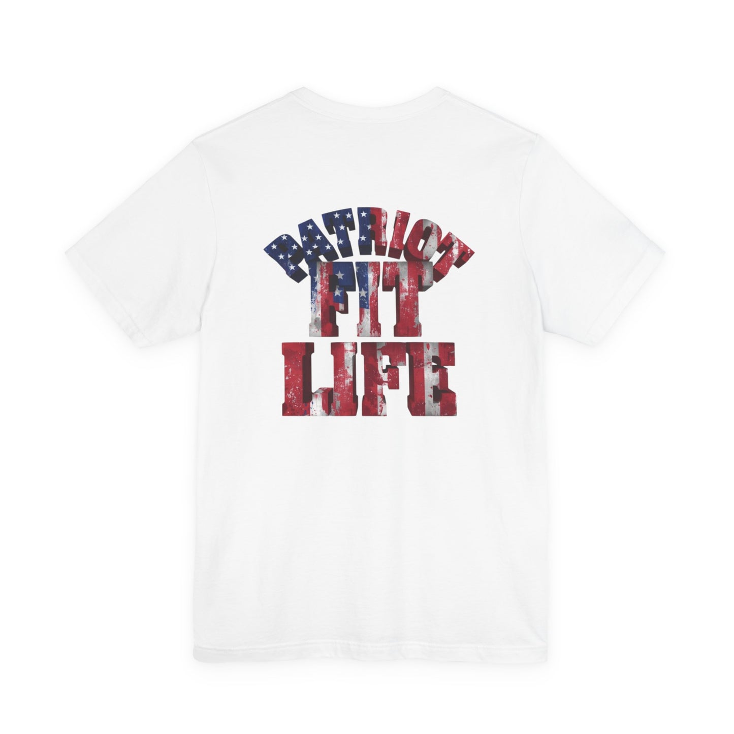 Patriot Fit Life T-Shirt - American Flag Gym Tee