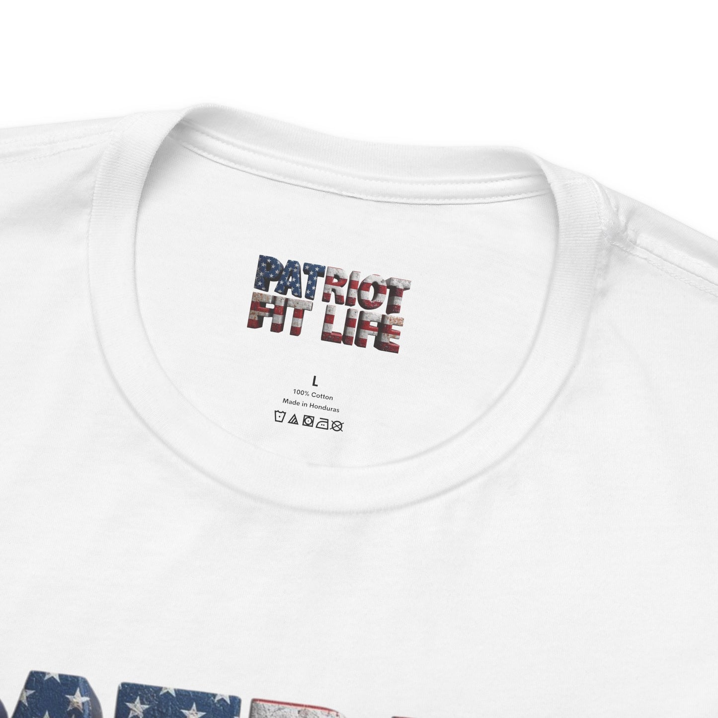 Patriot Fit Life American Flag Gym T-Shirt | Fitness Apparel