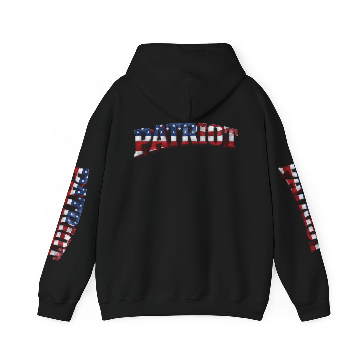 Patriot Hoodie - American Flag Graphic Pullover Sweatshirt