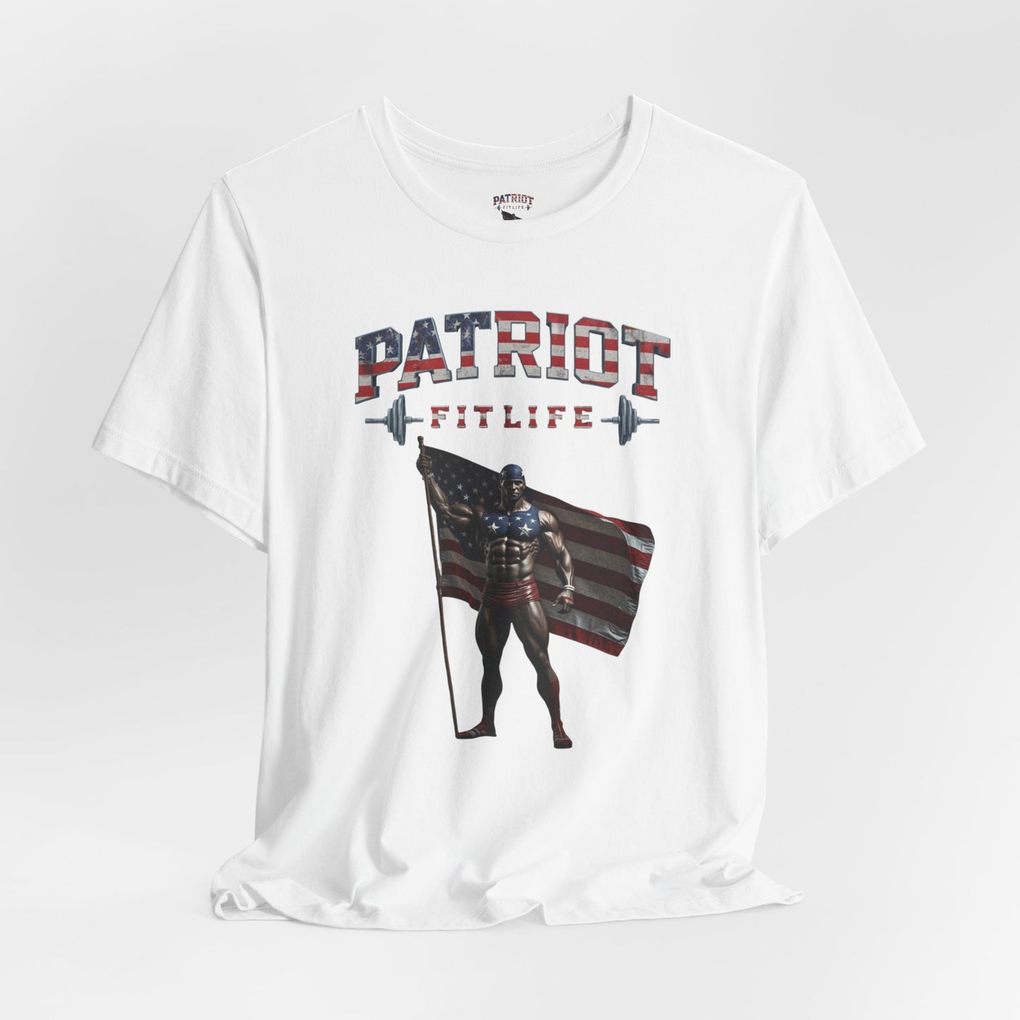 Patriot Fit Life Tee - American Flag Fitness T-Shirt