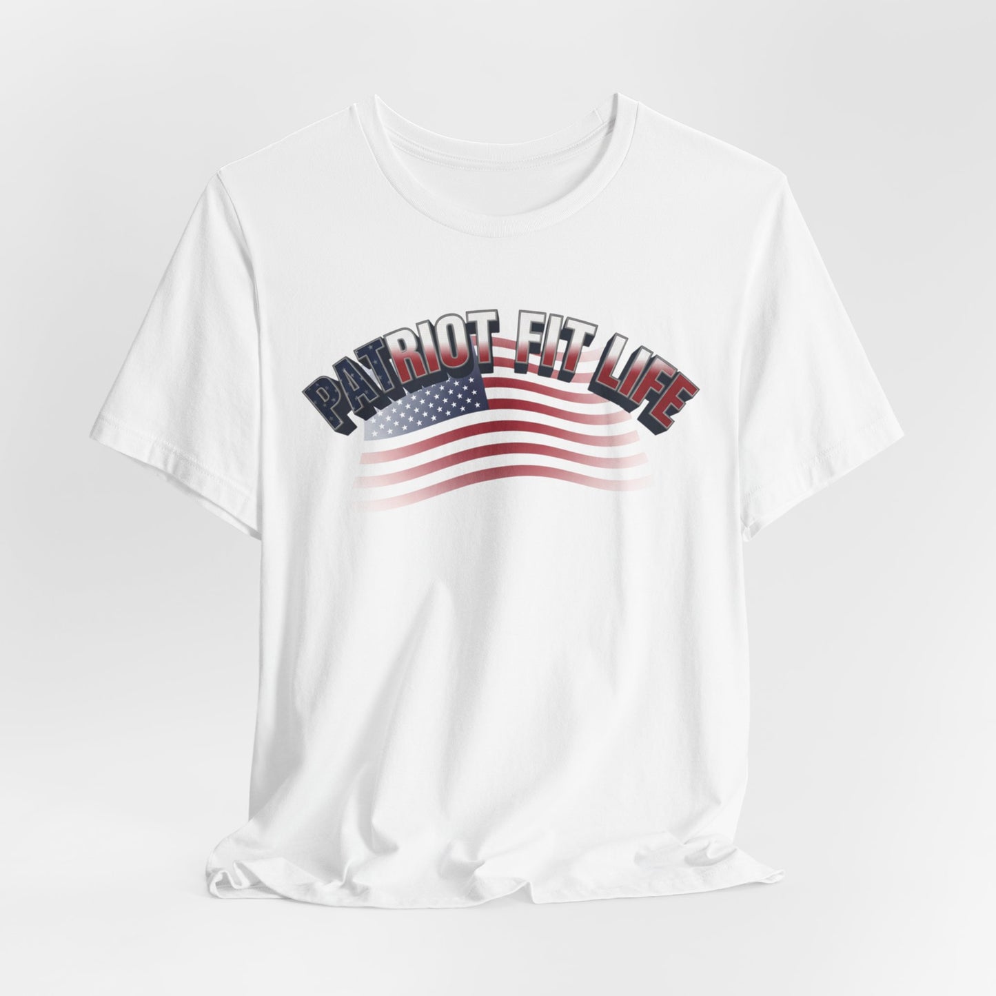 Patriot Fit Life T-Shirt | Vintage American Flag Graphic Tee