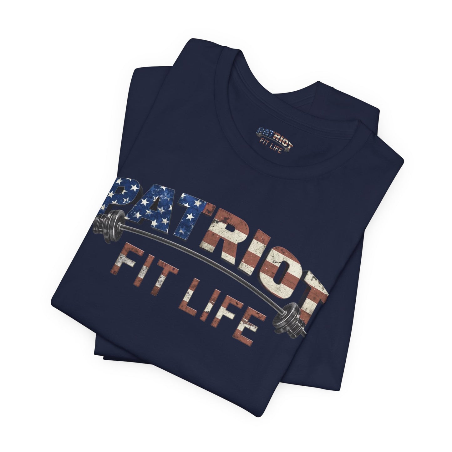 Patriot Fit Life T-Shirt | Premium American Flag Fitness Tee