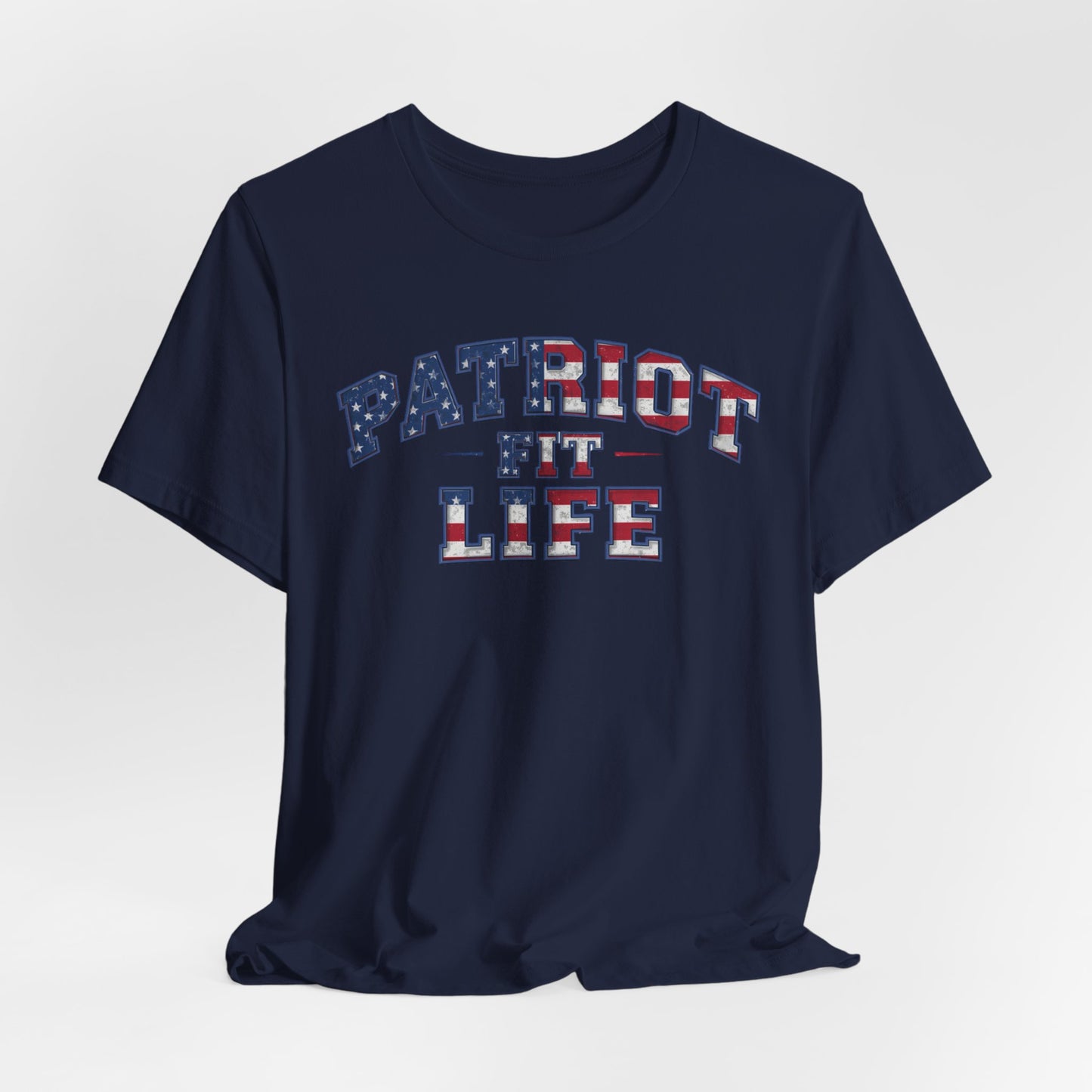 Patriot Fit Life T-Shirt – American Flag Athletic Tee