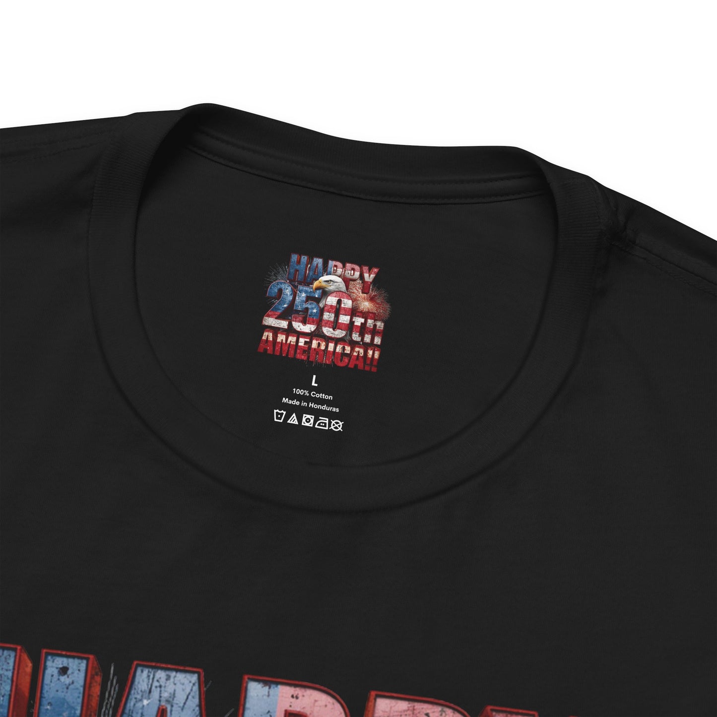 Happy 250th Birthday America T-Shirt | Patriotic Bald Eagle USA Flag Tee | 1776–2026