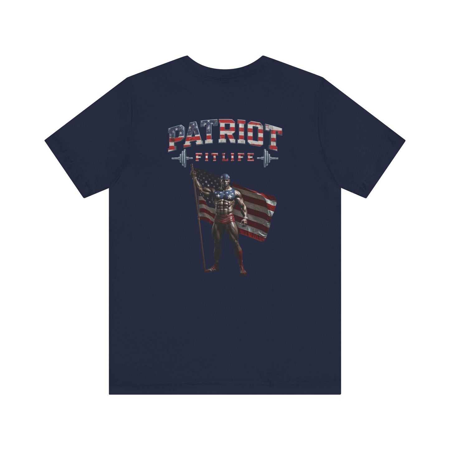 Patriot Fit Life Tee - American Flag Fitness T-Shirt