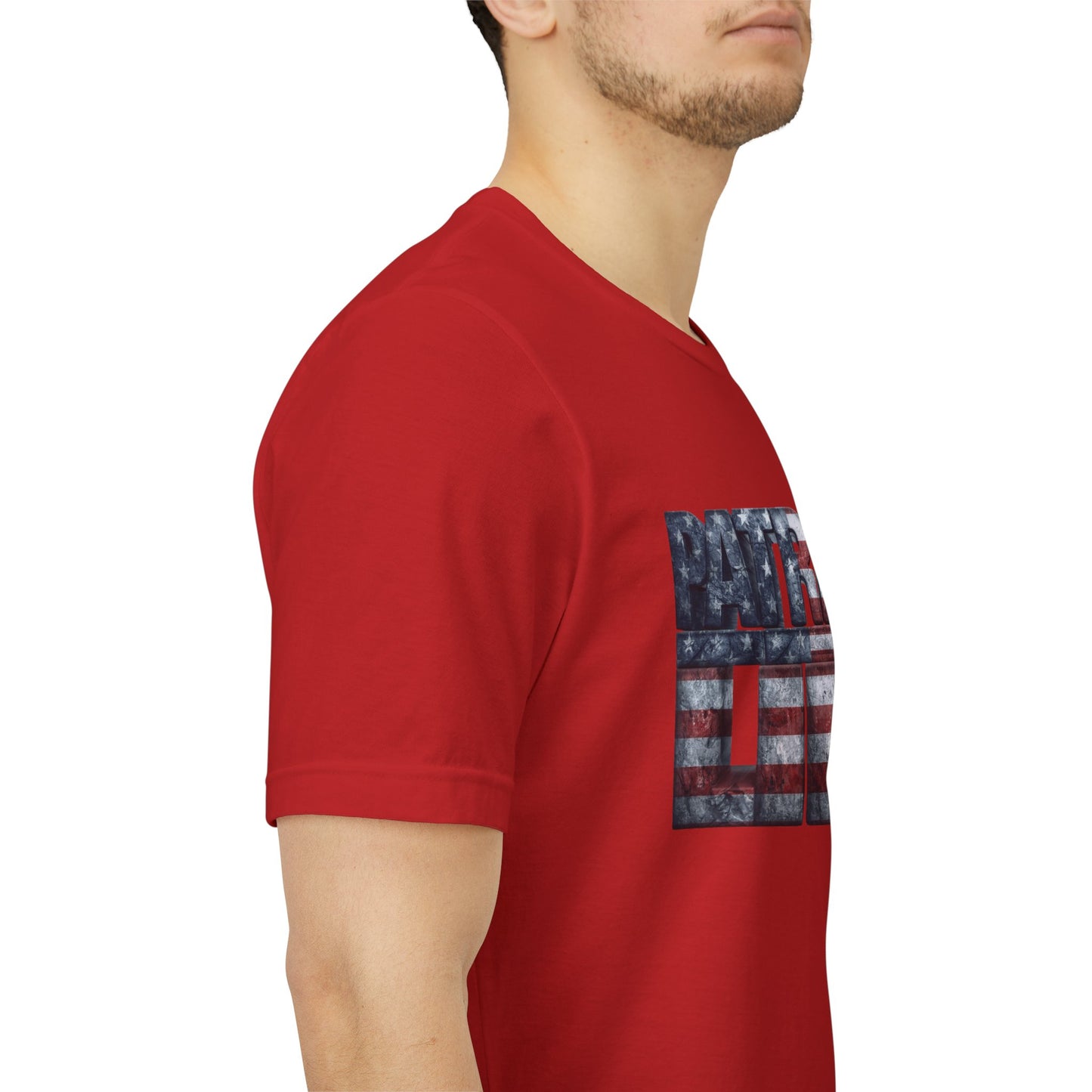 Patriot Life American Flag T-Shirt | Distressed Graphic Tee Unisex