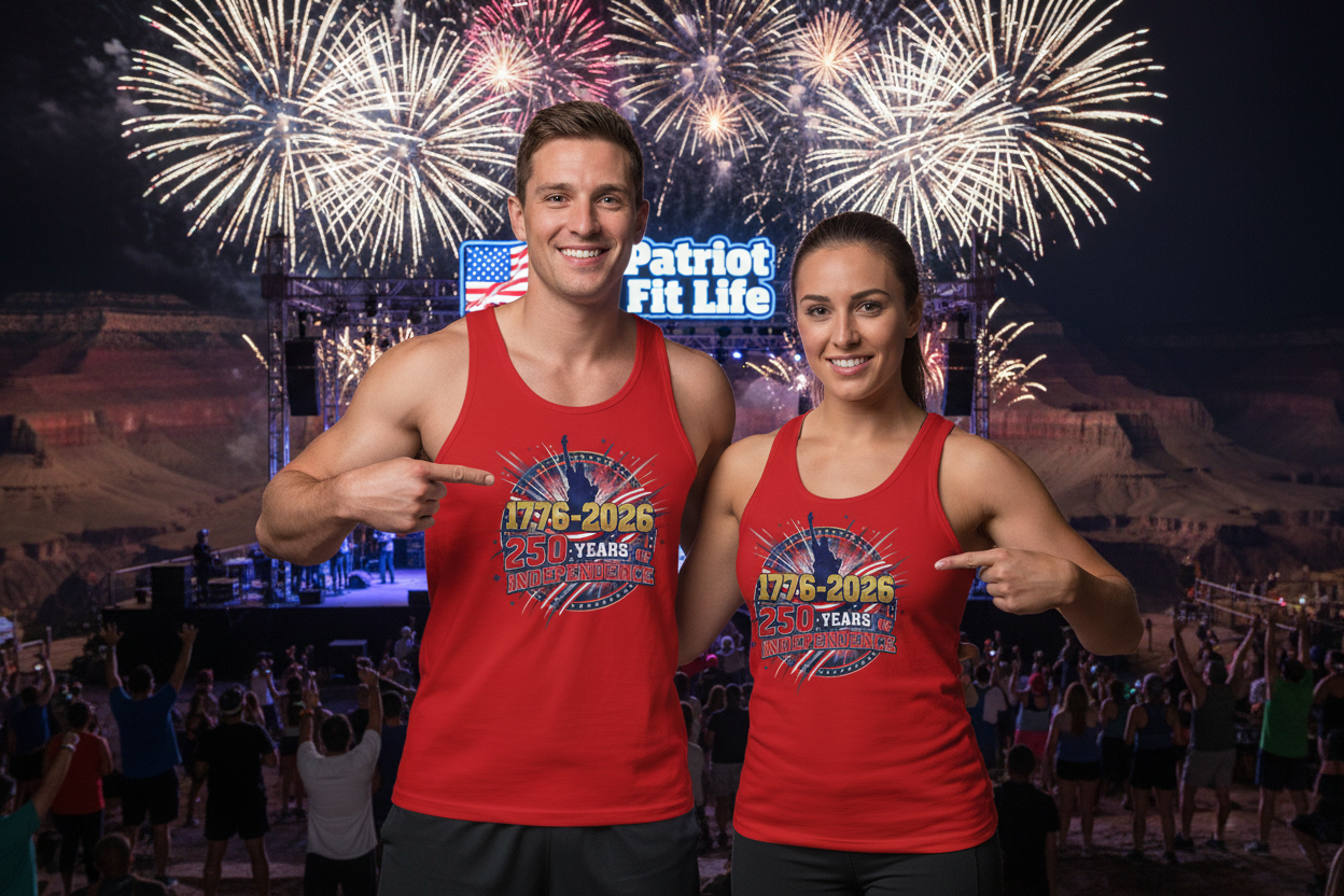 America 250th Anniversary Tank Top | Patriotic 1776–2026 Independence Day Tank