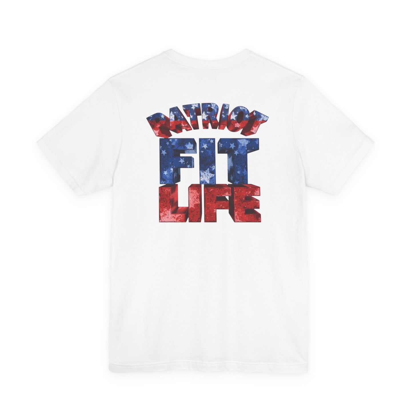 Patriot Fit Life T-Shirt - American Flag Fitness Tee