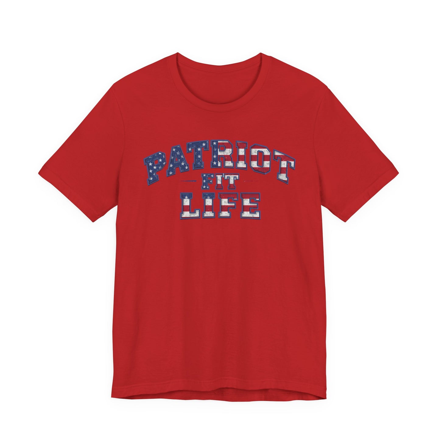 Patriot Fit Life T-Shirt – American Flag Athletic Tee