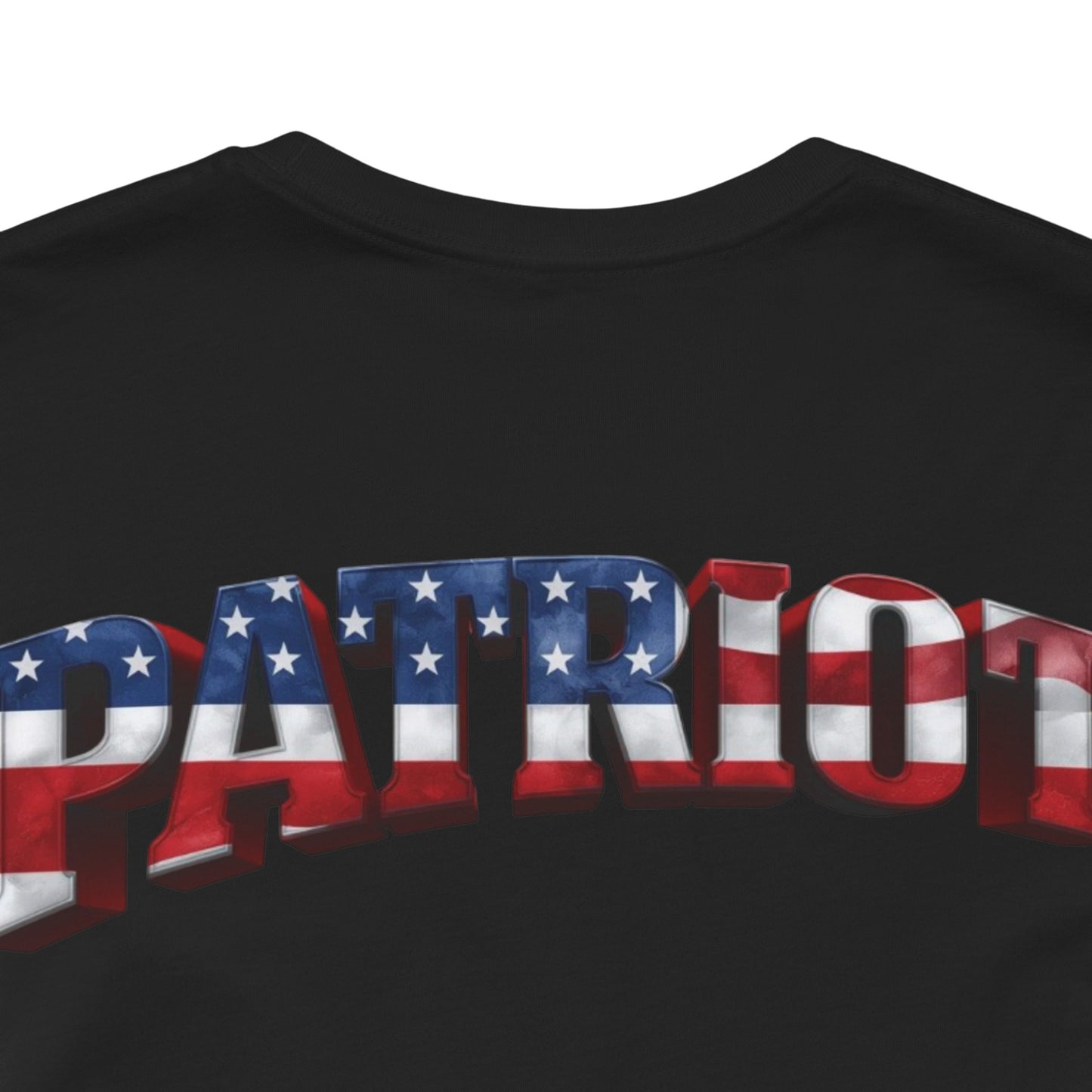 Patriot Graphic Tee - American Flag Short Sleeve T-Shirt
