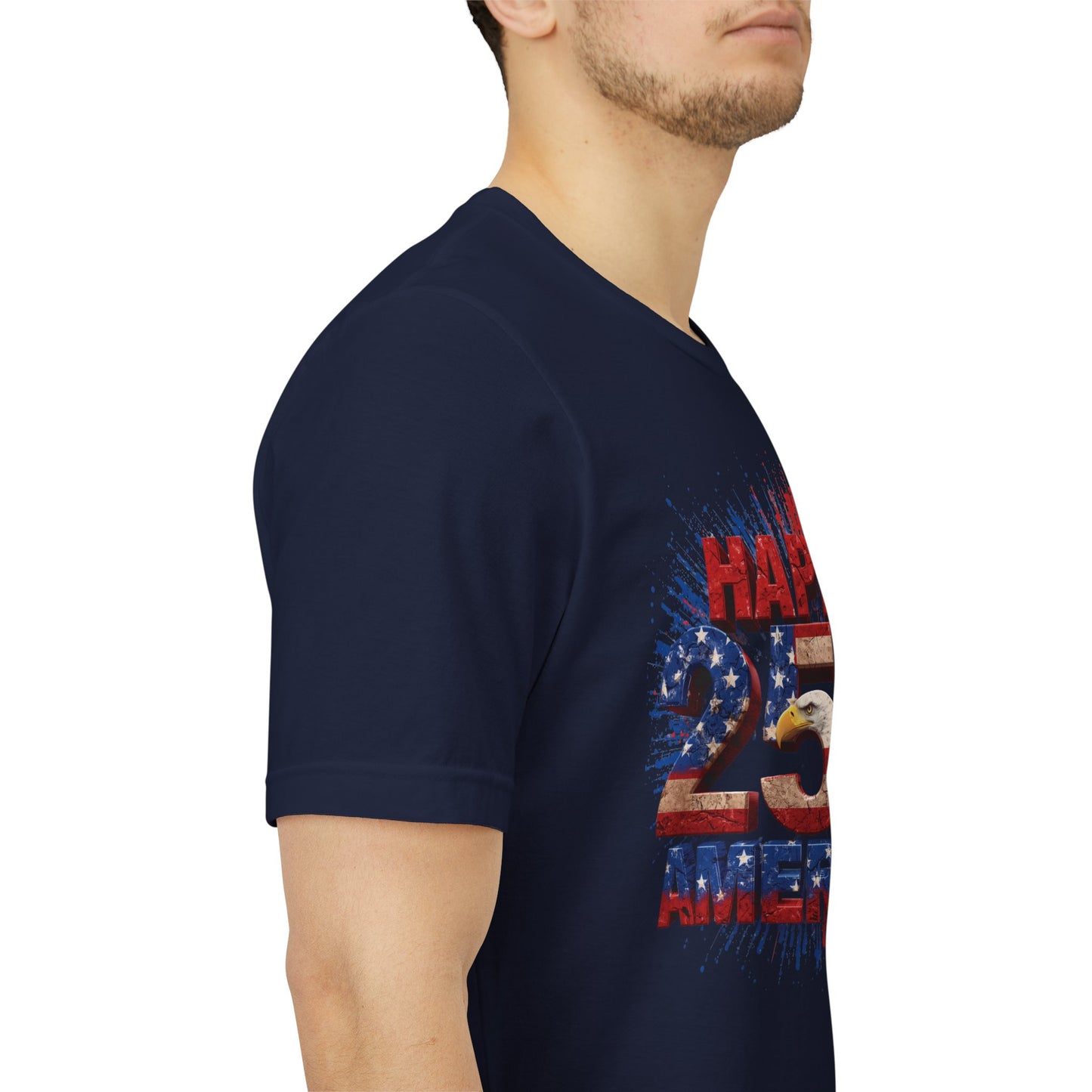 Happy 250th America T-Shirt | Patriotic 4th of July Tee