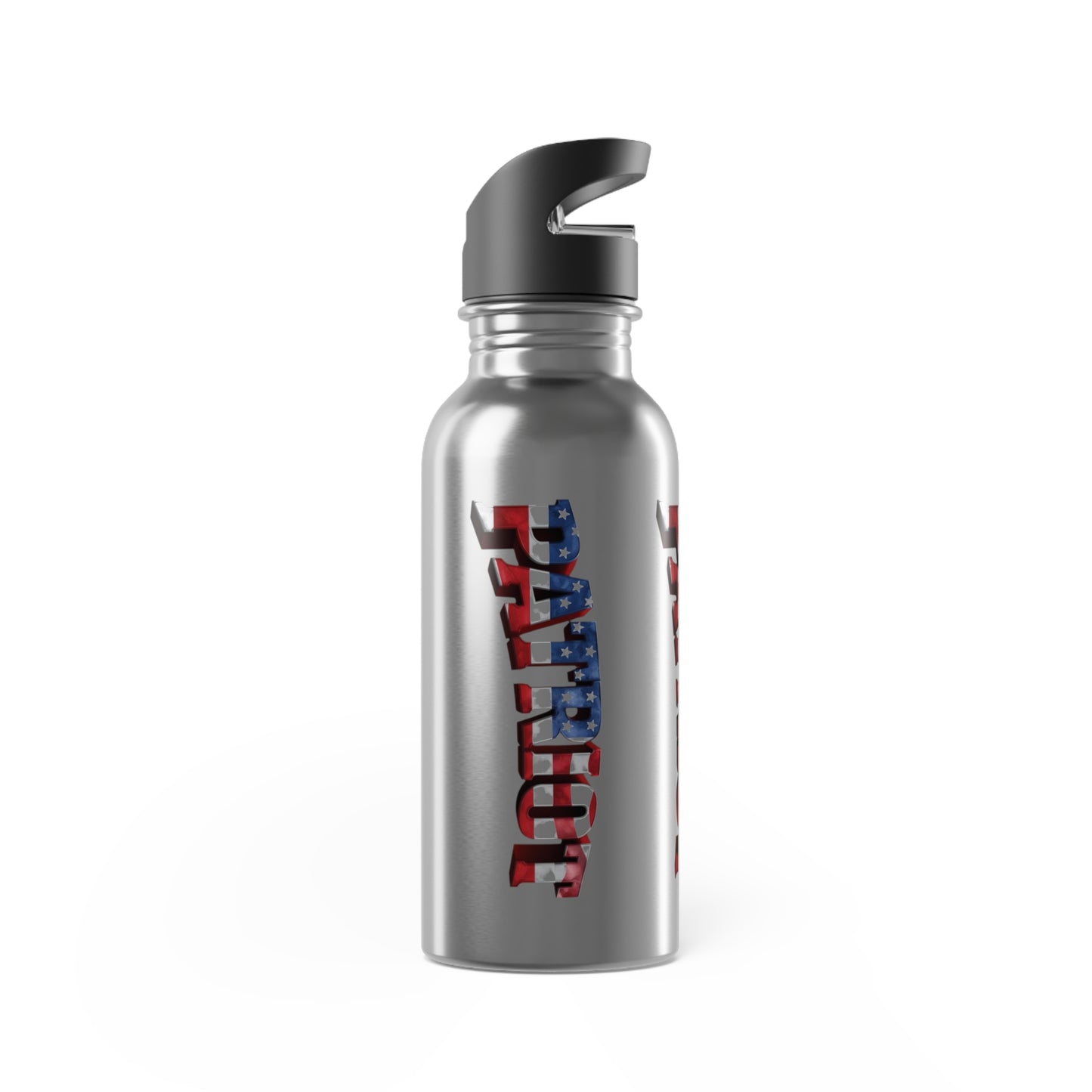 Patriot America 20oz Stainless Steel Water Bottle with Straw