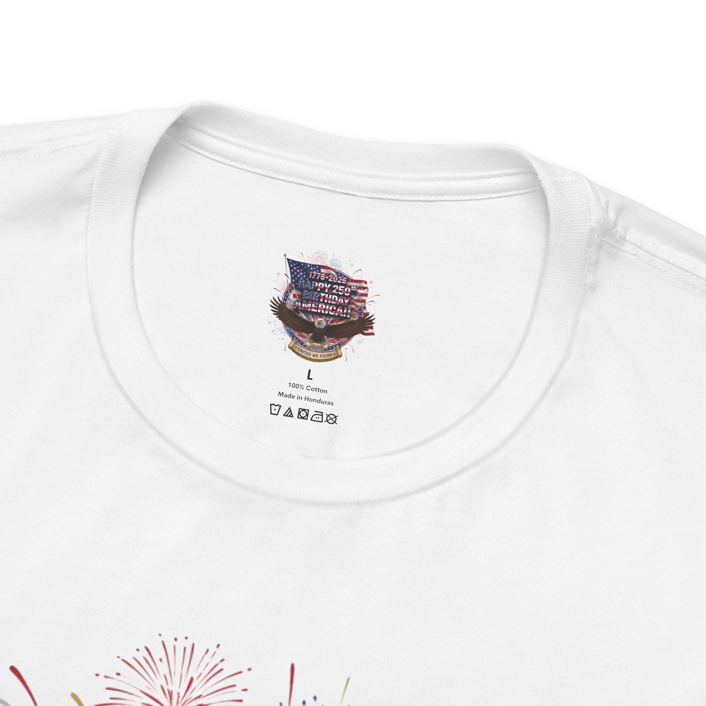 America 250th Birthday Eagle T-Shirt | Happy 250th USA Patriotic Tee | Bella Canvas | XS-4XL | 1776-2026