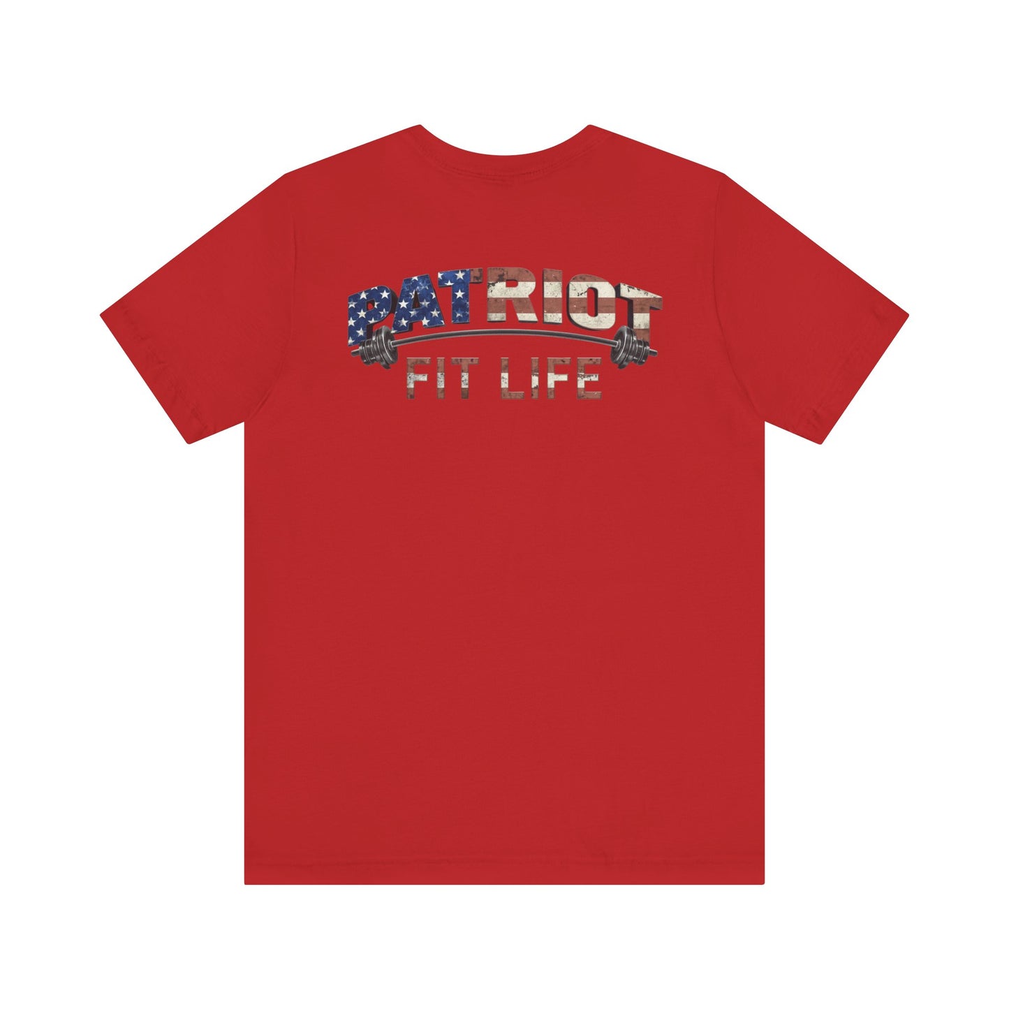 Patriot Fit Life T-Shirt | Premium American Flag Fitness Tee