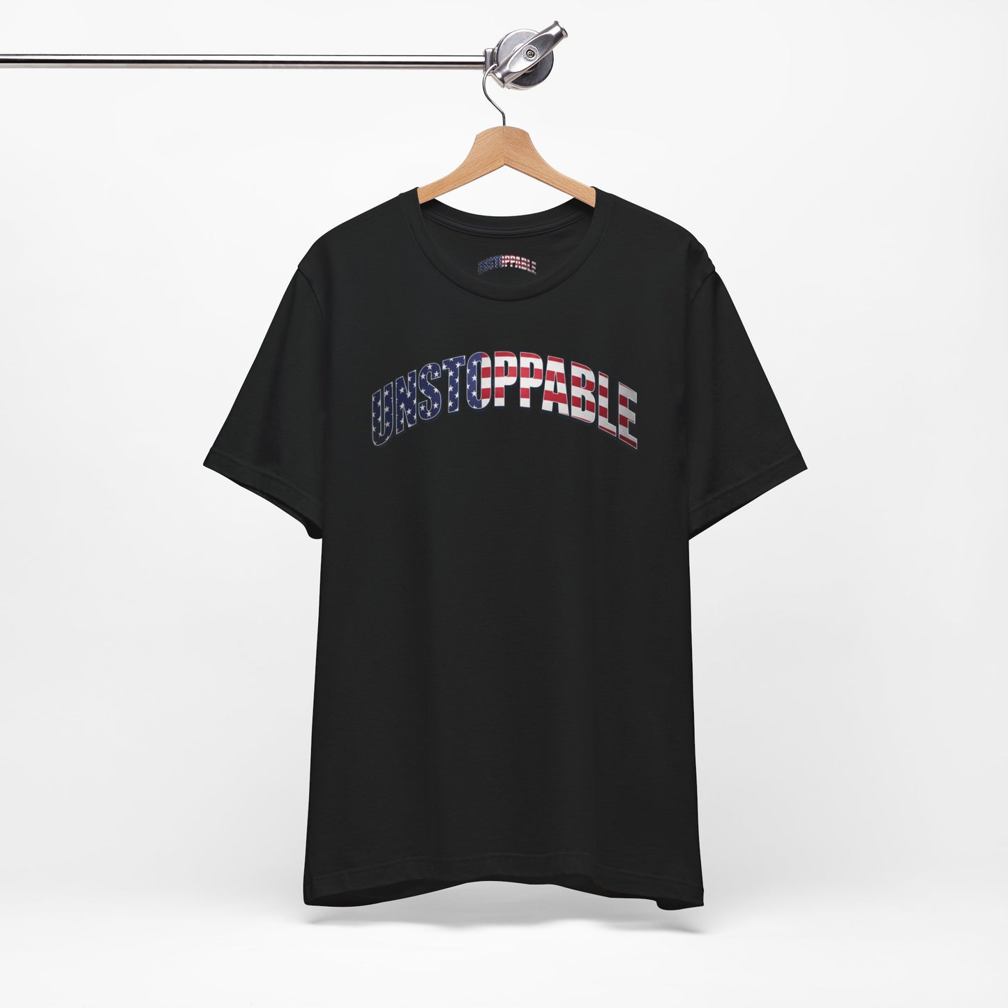 Unstoppable American Flag T-Shirt | Patriotic Graphic Tee