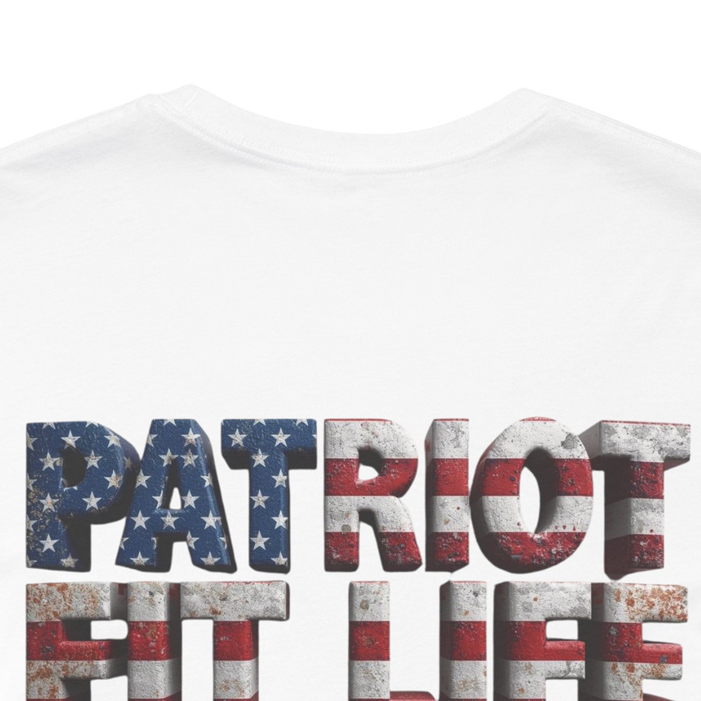 Patriot Fit Life American Flag Gym T-Shirt | Fitness Apparel