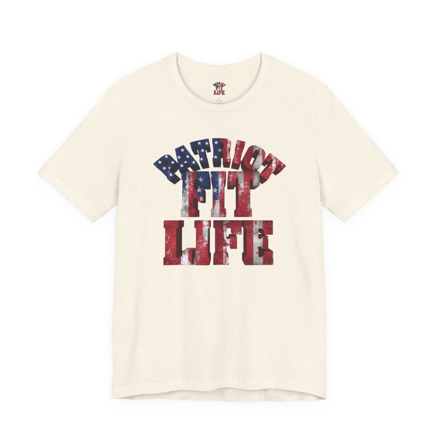 Patriot Fit Life T-Shirt - American Flag Gym Tee