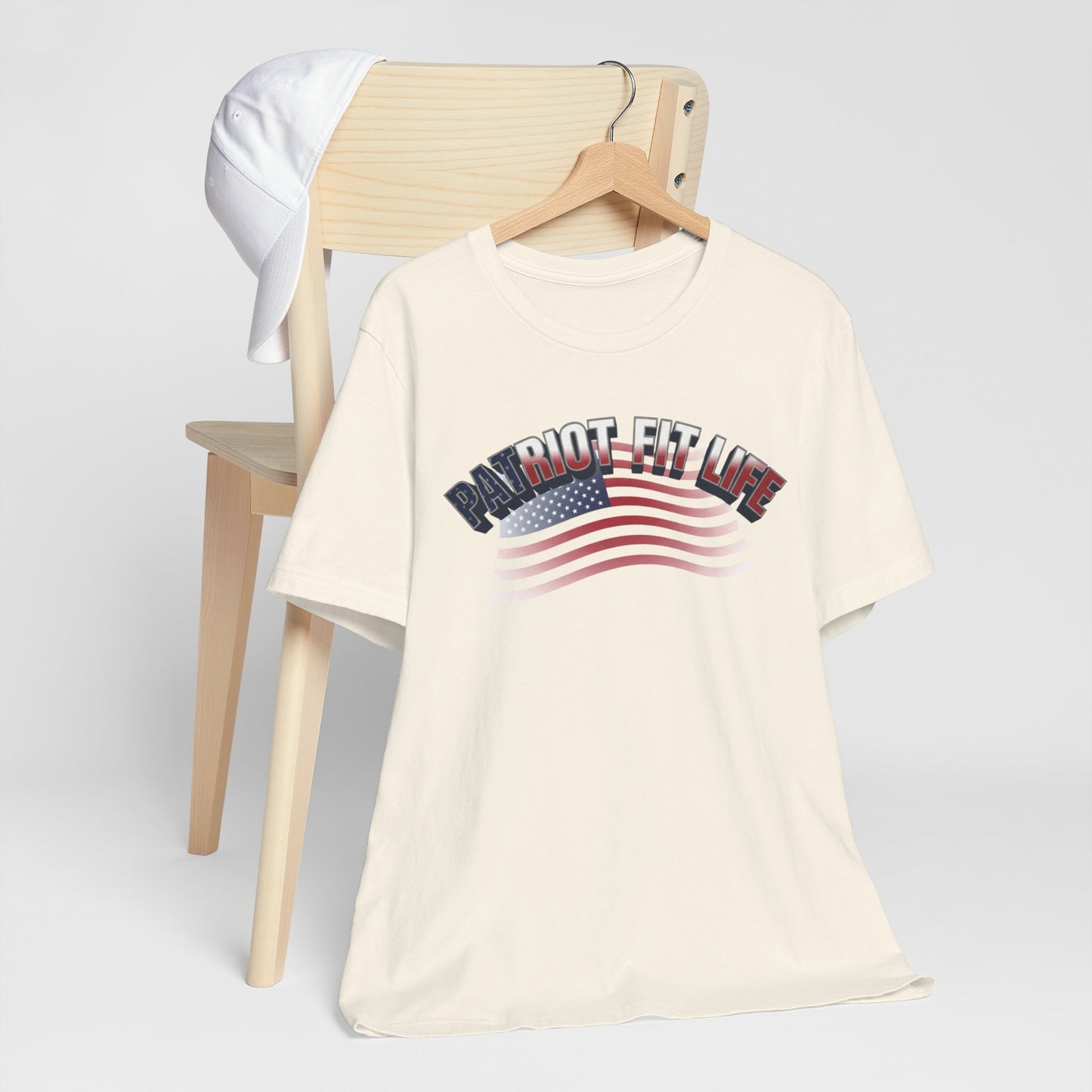 Patriot Fit Life T-Shirt | Vintage American Flag Graphic Tee