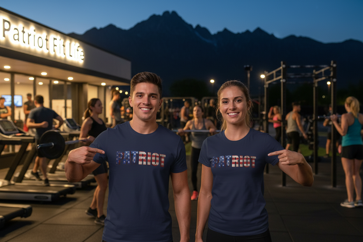 PATRIOT Stars & Stripes T-Shirt - American Flag Graphic Tee