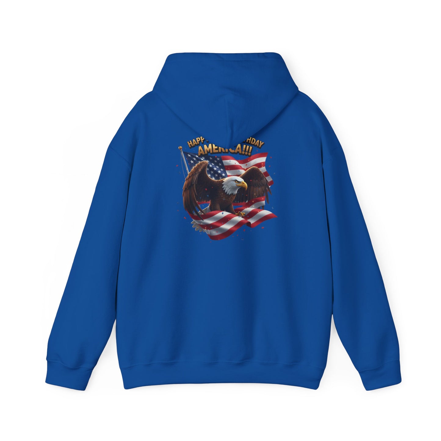 Happy 250th Birthday America Hoodie | Patriotic Celebration Sweatshirt
